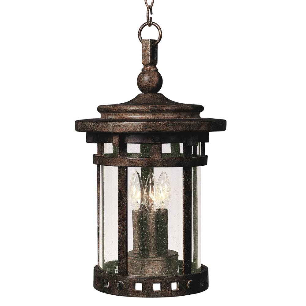 Maxim Lighting Santa Barbara Dc Santa Barbara Cast 3-light Outdoor Hanging Lantern