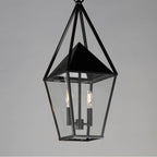 Maxim Lighting 3168CLBK Black Bavaria 2-light Large Outdoor Pendant Image 4