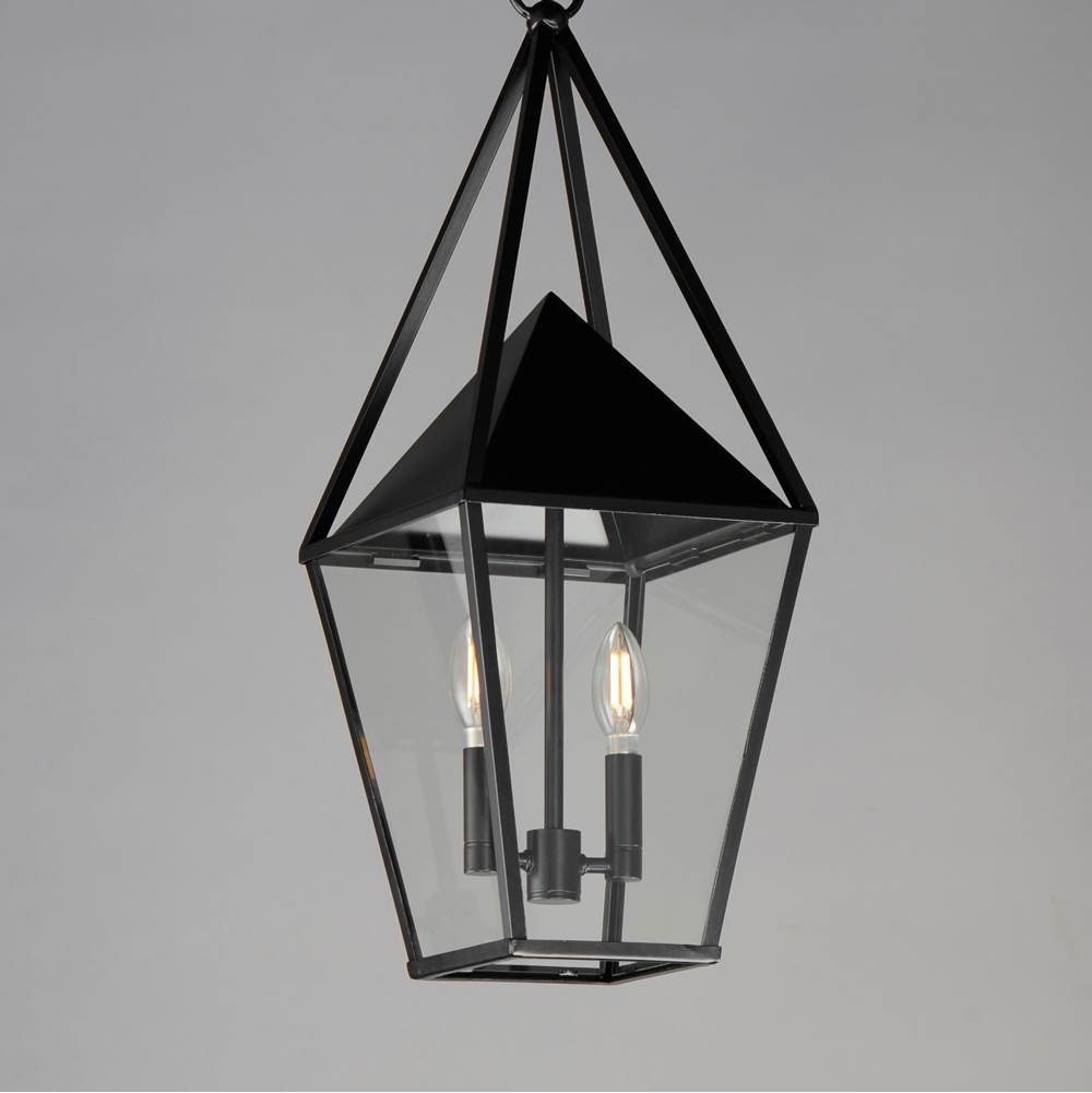 Maxim Lighting 3168CLBK Black Bavaria 2-light Large Outdoor Pendant Image 4