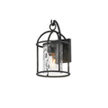 Maxim Lighting 31842WGBS Blacksmith Del Mar Small Outdoor Wall Sconce Image 1