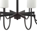 Maxim Lighting 32008SWBK Black Town And Country 8-light Chandelier Image 3
