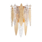 Maxim Lighting 32322CLCMPGL Gold Leaf Majestic 3-light Wall Sconce Image 1