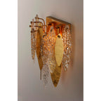 Maxim Lighting 32322CLCMPGL Gold Leaf Majestic 3-light Wall Sconce Image 2