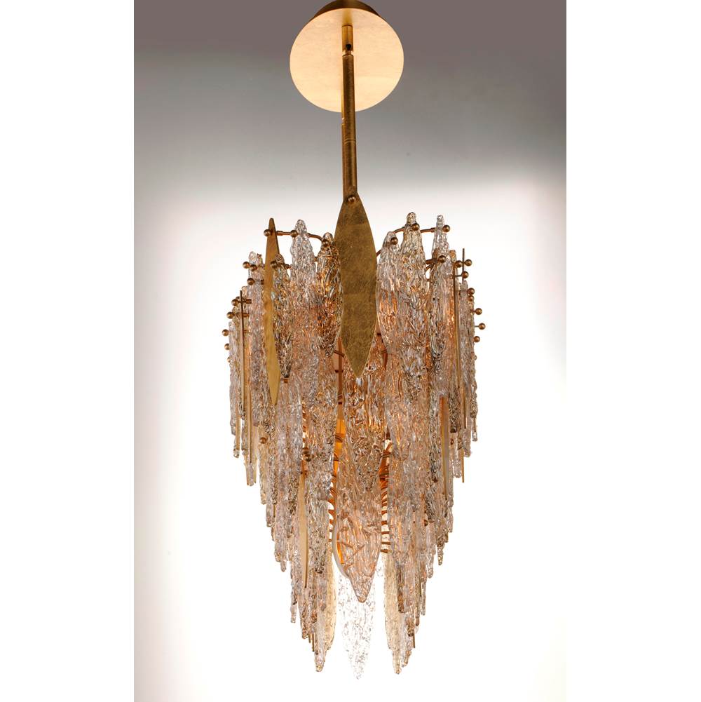 Maxim Lighting 32326CLCMPGL Gold Leaf Majestic 18-light Chandelier Image 3