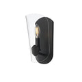 Maxim Lighting 32351CLBK Black Armory 1-light Wall Sconce Image 1