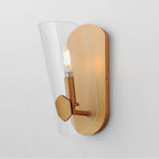 Maxim Lighting 32351CLNAB Natural Aged Brass Armory 1-light Wall Sconce Image 3