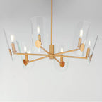 Maxim Lighting 32356CLNAB Natural Aged Brass Armory 6-light Chandelier Image 3