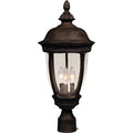 Maxim Lighting Knob Hill Dc Knob Hill Cast 3-light Outdoor Pole/post Lantern