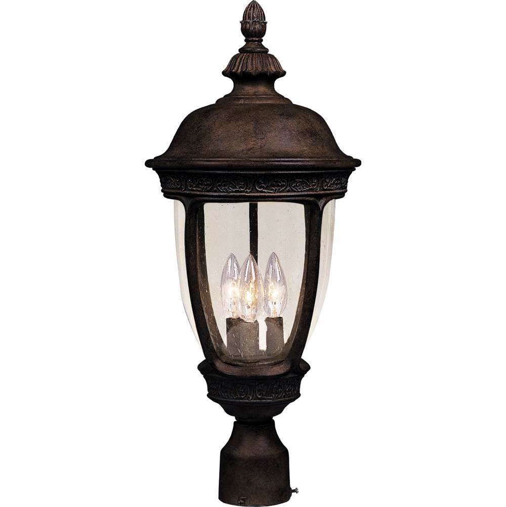 Maxim Lighting Knob Hill Dc Knob Hill Cast 3-light Outdoor Pole/post Lantern