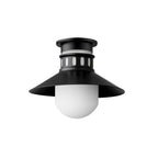 Maxim Lighting 35120SWBK Black Admiralty 1-light Outdoor Flush Mount Image 1
