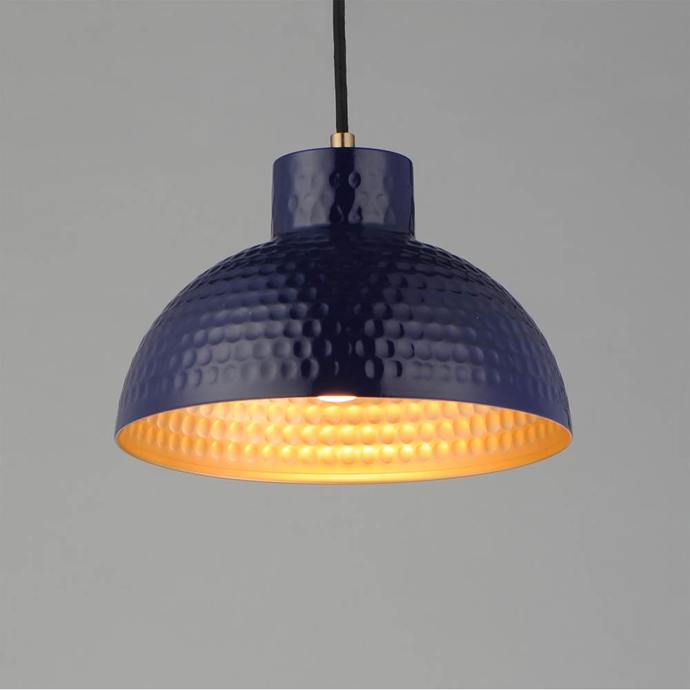 Maxim Lighting 35142GNNAB Green,Natural Aged Brass Rockport 10'' 1-light Pendant Image 3