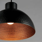 Maxim Lighting 35144BKACP Black,Antique Copper Rockport 1-light Pendant Image 4