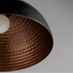 Maxim Lighting 35144BKACP Black,Antique Copper Rockport 1-light Pendant Image 3