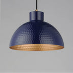 Maxim Lighting 35144GNNAB Green,Natural Aged Brass Rockport 12'' 1-light Pendant Image 3