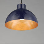 Maxim Lighting 35144GNNAB Green,Natural Aged Brass Rockport 12'' 1-light Pendant Image 2