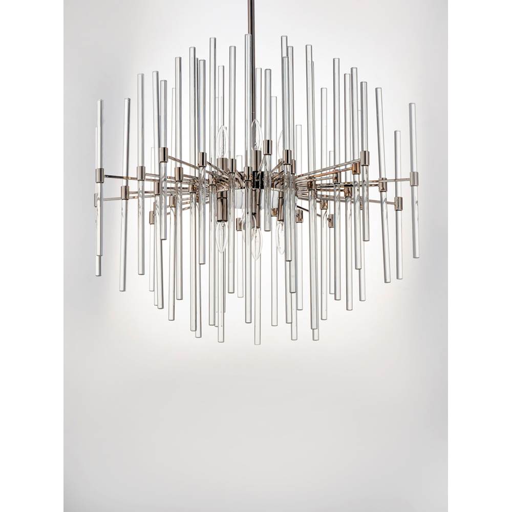 Maxim Lighting 38406CLPN Polished Nickel Divine 8-light Chandelier Image 3