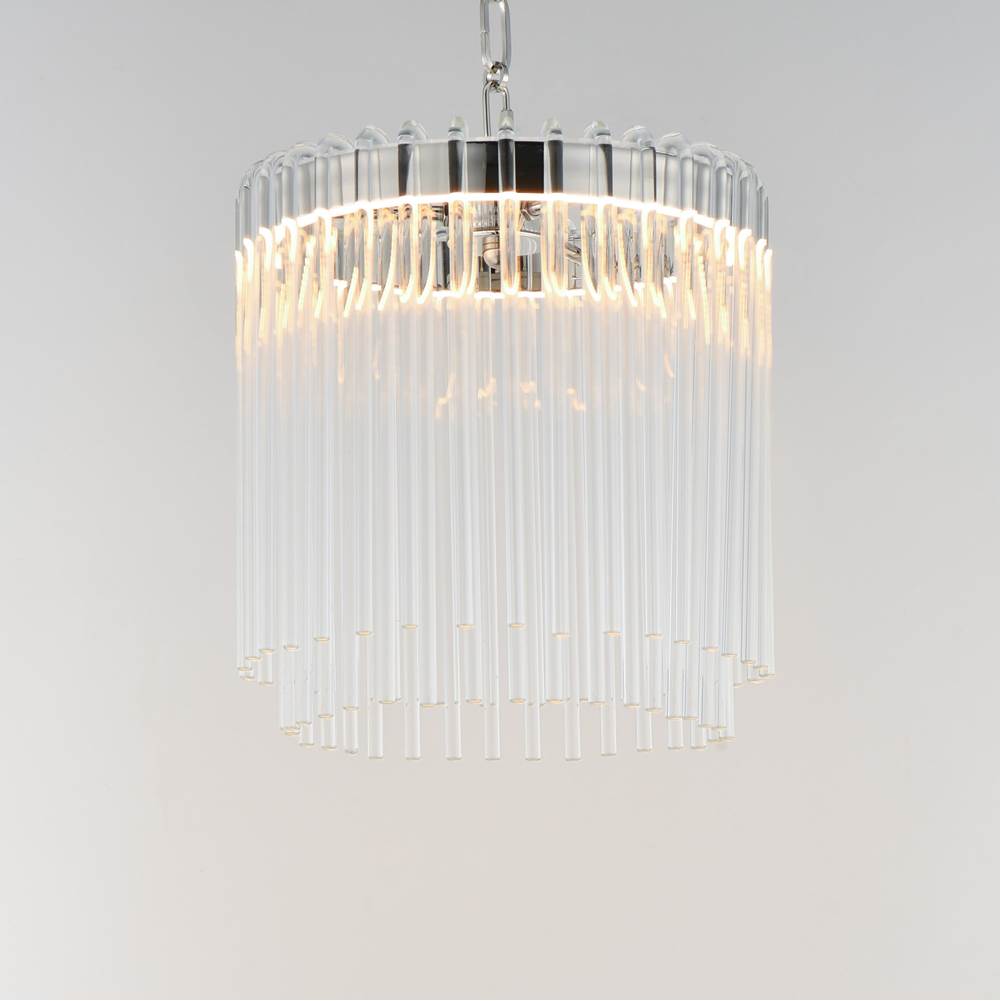 Maxim Lighting 38421CLPN Polished Nickel Jolie-single Pendant Image 3