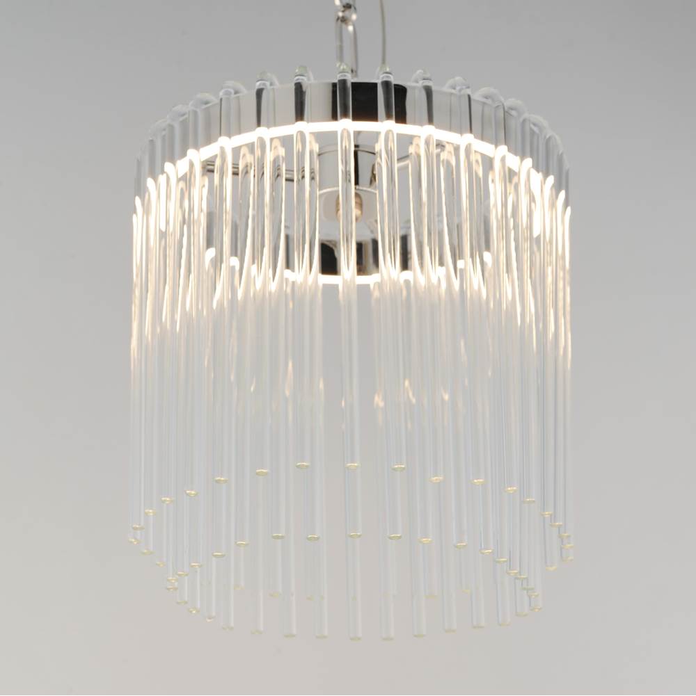 Maxim Lighting 38421CLPN Polished Nickel Jolie-single Pendant Image 2