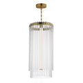 Maxim Lighting 38426CLNAB Natural Aged Brass Jolie-entry Foyer Pendant Image 1