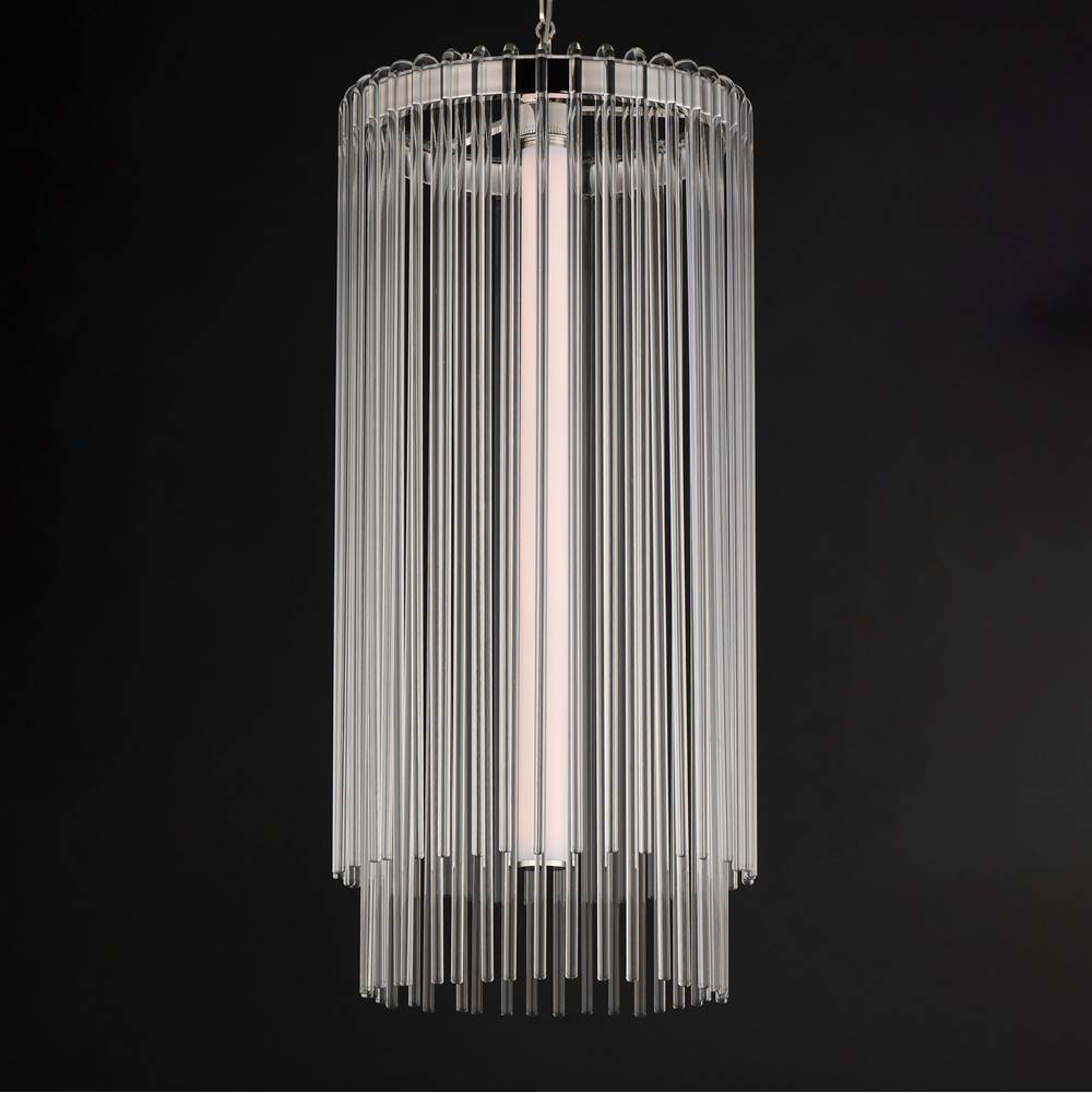 Maxim Lighting 38426CLPN Polished Nickel Jolie-entry Foyer Pendant Image 3