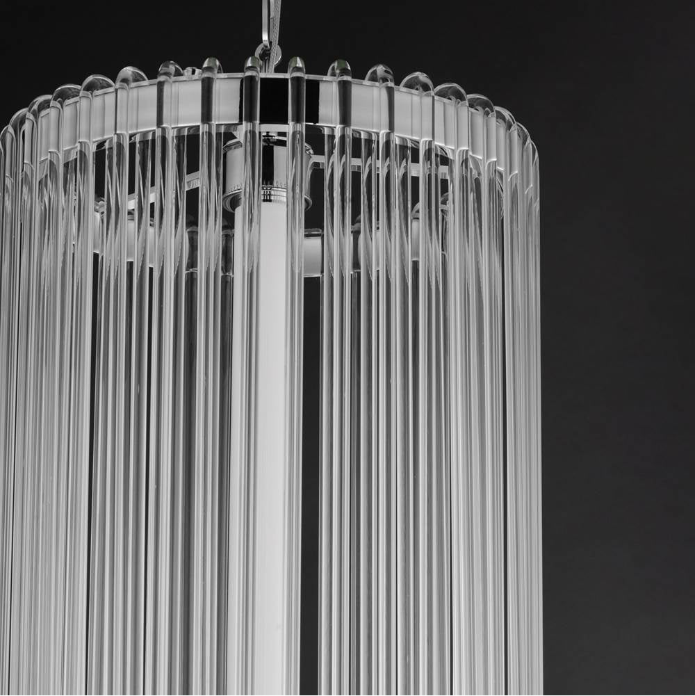 Maxim Lighting 38426CLPN Polished Nickel Jolie-entry Foyer Pendant Image 2