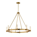 Maxim Lighting 38446IBNAB Natural Aged Brass Duchess-chandelier Image 1