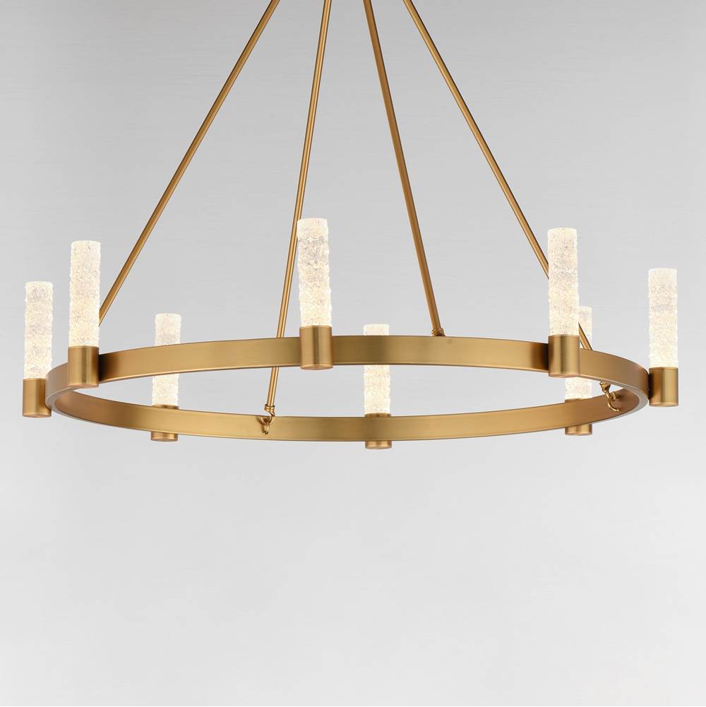 Maxim Lighting 38446IBNAB Natural Aged Brass Duchess-chandelier Image 2