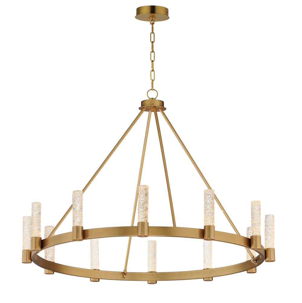 Maxim Lighting 38448IBNAB Natural Aged Brass Duchess-chandelier Image 1