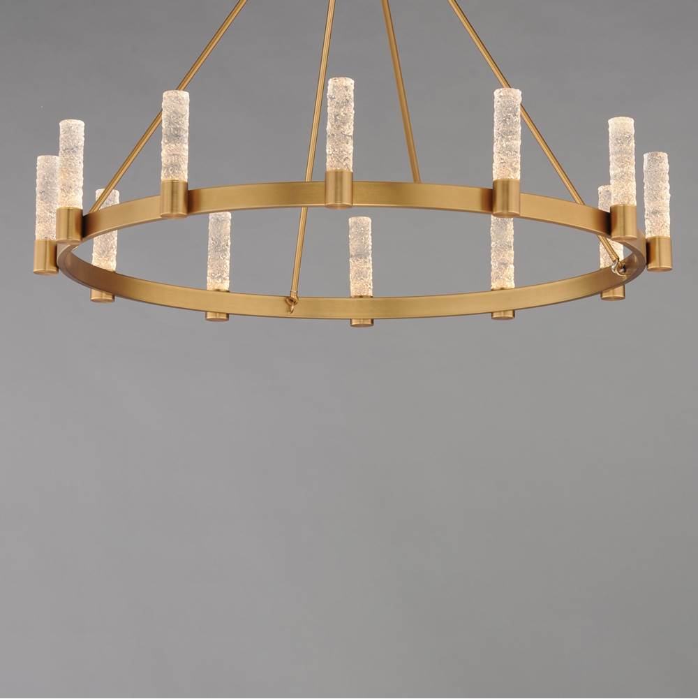 Maxim Lighting 38448IBNAB Natural Aged Brass Duchess-chandelier Image 3