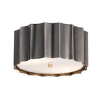 Maxim Lighting 39130GMGLD Gunmetal,Gold Allegra Flush Mount Image 1