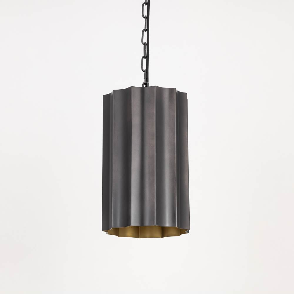 Maxim Lighting 39131GMGLD Gunmetal,Gold Allegra 1-light Mini Pendant Image 3