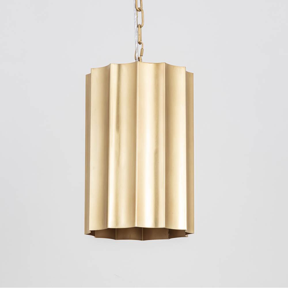 Maxim Lighting 39131WBR Weathered Brass Allegra 1-light Mini Pendant Image 3