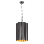 Maxim Lighting 39132GMGLD Gunmetal,Gold Allegra Small 1-light Pendant Image 1