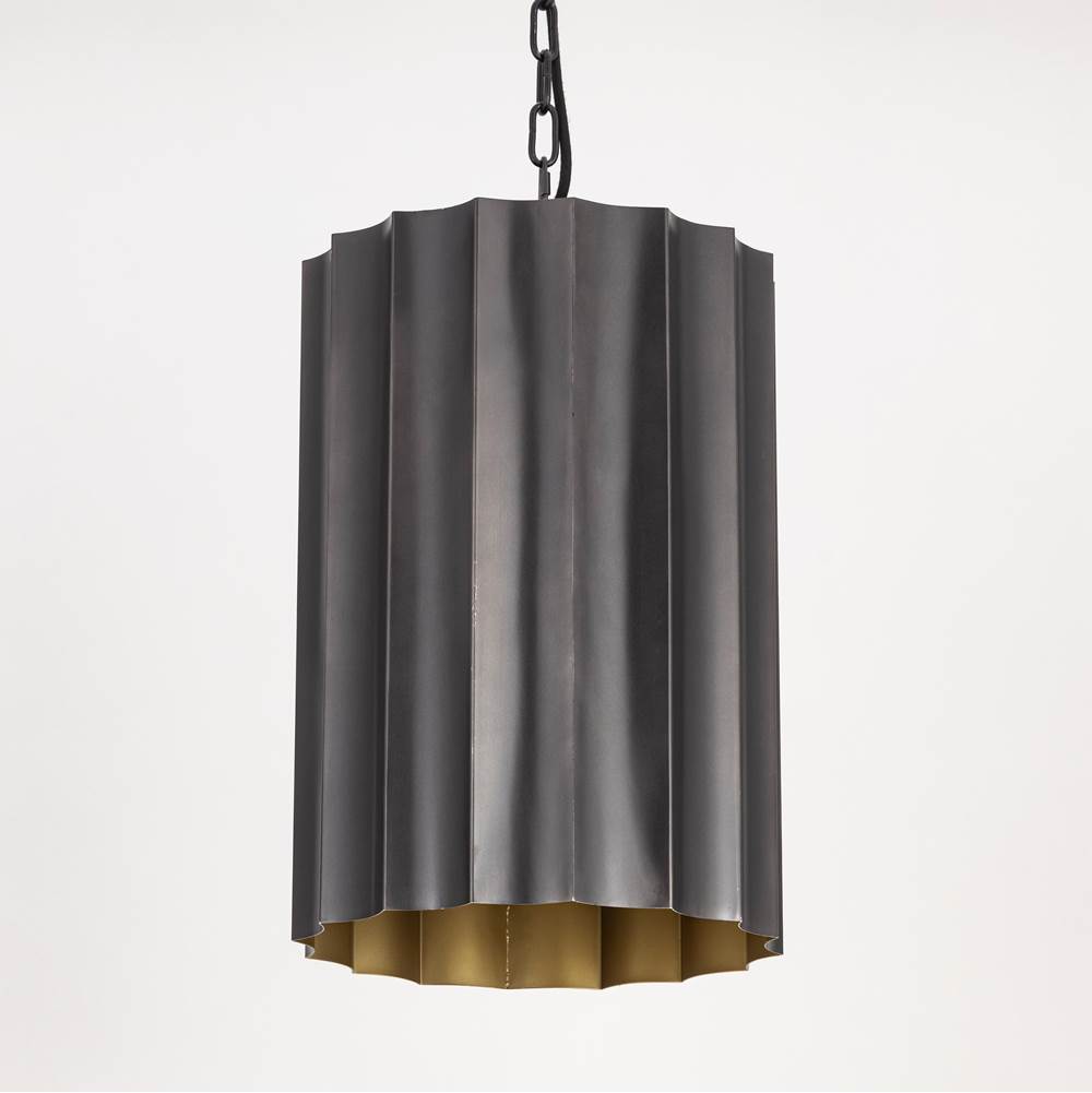 Maxim Lighting 39132GMGLD Gunmetal,Gold Allegra Small 1-light Pendant Image 3
