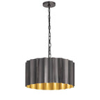 Maxim Lighting 39133GMGLD Gunmetal,Gold Allegra Large 1-light Pendant Image 1