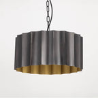Maxim Lighting 39133GMGLD Gunmetal,Gold Allegra Large 1-light Pendant Image 3