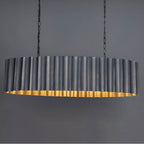 Maxim Lighting 39136GMGLD Gunmetal,Gold Allegra 5-light Linear Pendant Image 2