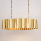 Maxim Lighting 39136WBR Weathered Brass Allegra 5-light Linear Pendant Image 3