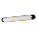 Maxim Lighting 39564SWBKNAB Black,Natural Aged Brass Capsule 36'' Led Bath Vanity Cct Select Image 1