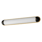 Maxim Lighting 39564SWBKNAB Black,Natural Aged Brass Capsule 36'' Led Bath Vanity Cct Select Image 1