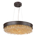 Maxim Lighting 39655SHBZ Bronze Mystic 16-light Led Pendant Image 1