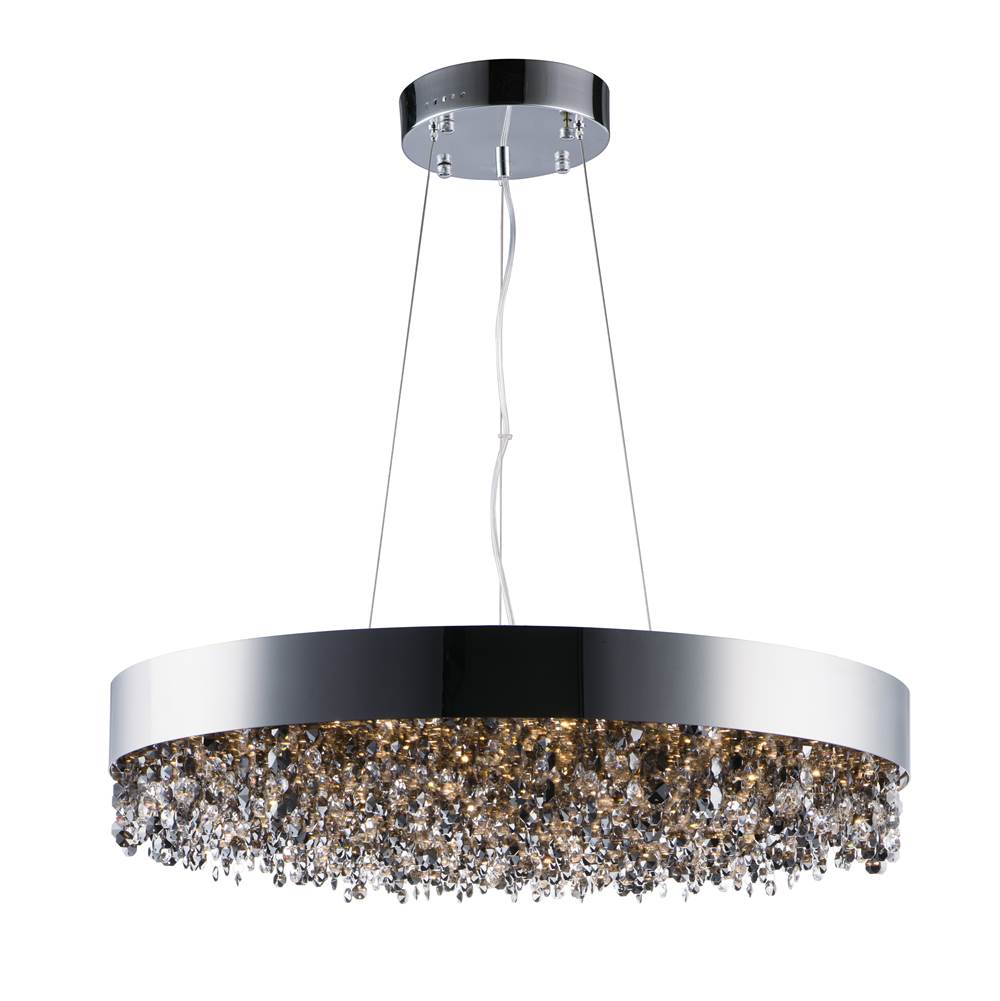 Maxim Lighting 39657MSKPC Polished Chrome Mystic 22-light Led Pendant Image 1