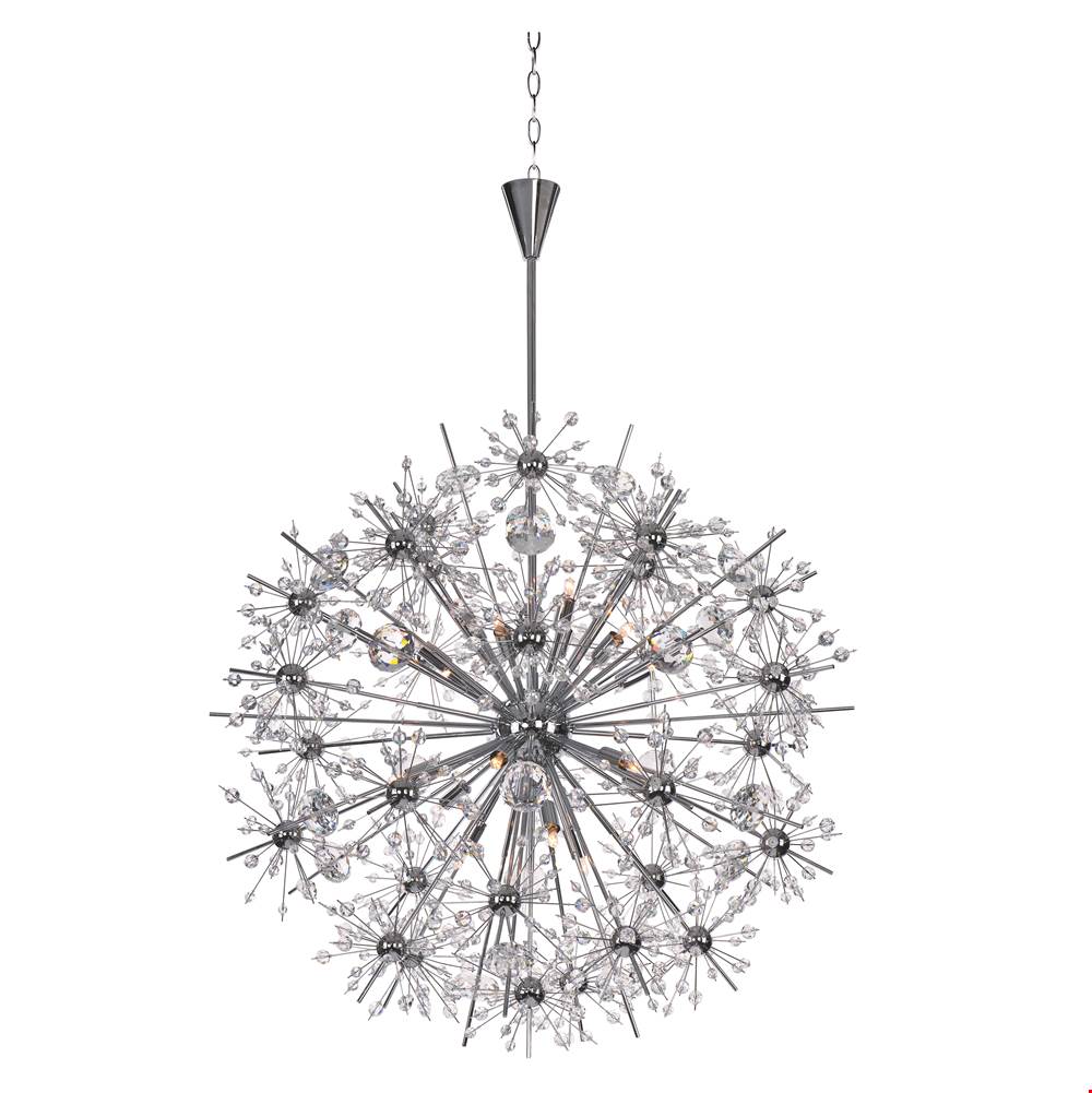 Maxim Lighting 39746BCPC Polished Chrome Starfire 18-light Pendant Image 1