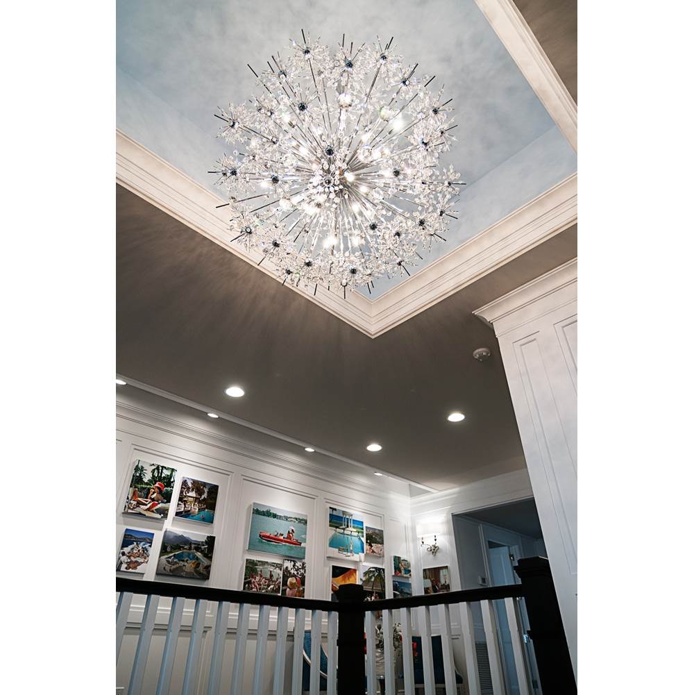 Maxim Lighting 39747BCPC Polished Chrome Starfire 40-light Chandelier Image 4