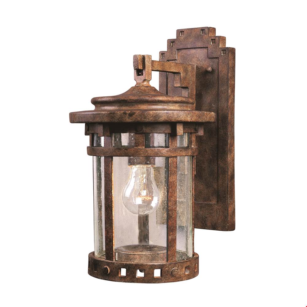 Maxim Lighting 40033CDSE Sienna Santa Barbara Vx 1-light Outdoor Wall Lantern Image 1