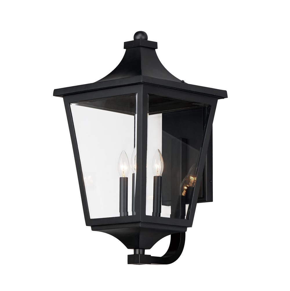 Maxim Lighting 40237CLBK Black Sutton Place Vx 3-light Outdoor Lantern Image 1