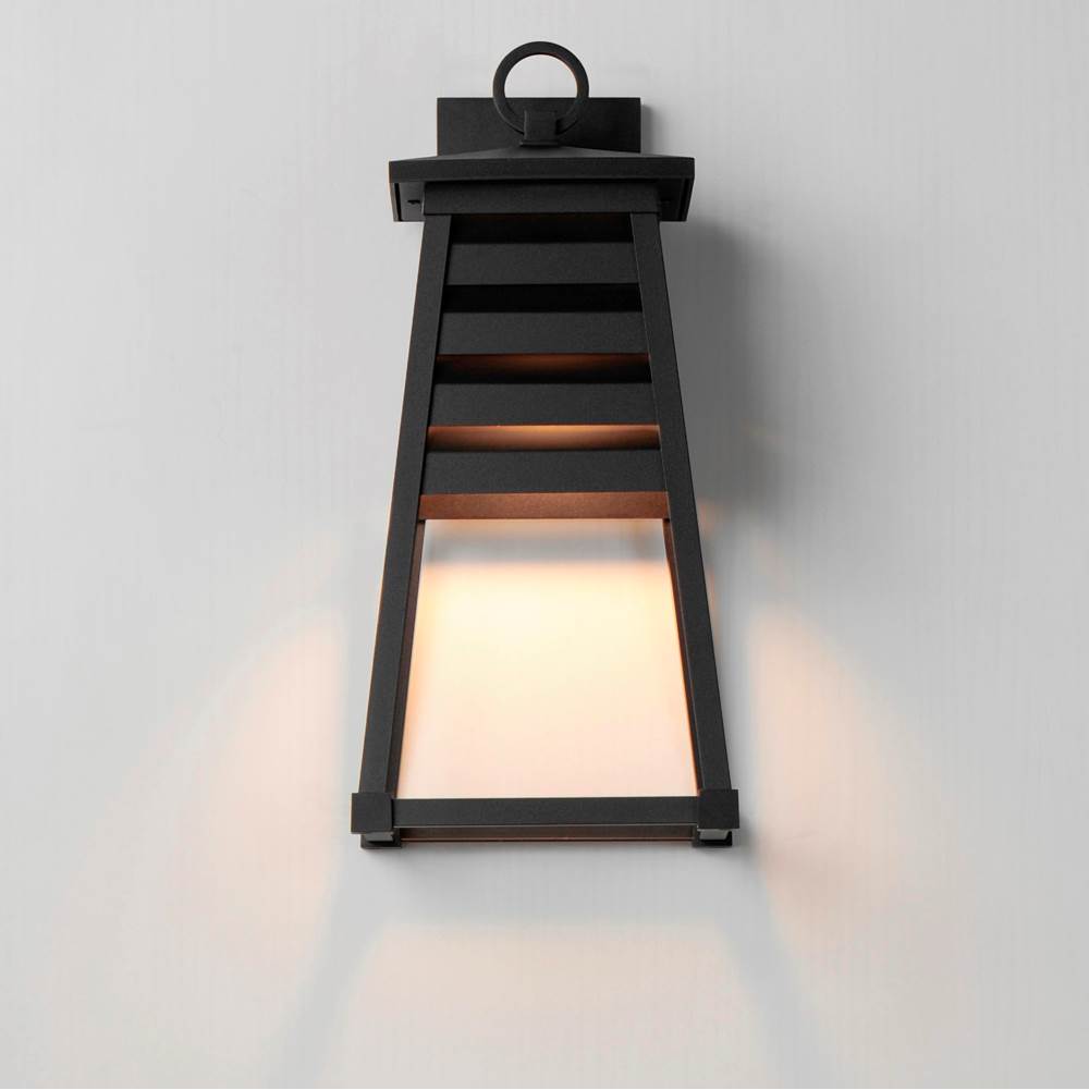 Maxim Lighting 40634BK Black Shutters 1-light Medium Outdoor Wall Sconce Image 3