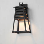 Maxim Lighting 40634BK Black Shutters 1-light Medium Outdoor Wall Sconce Image 2