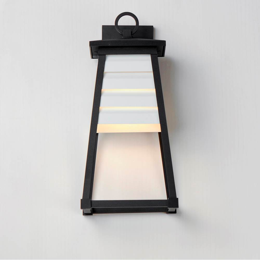 Maxim Lighting 40634WTBK White,Black Shutters 1-light Medium Outdoor Wall Sconce Image 3