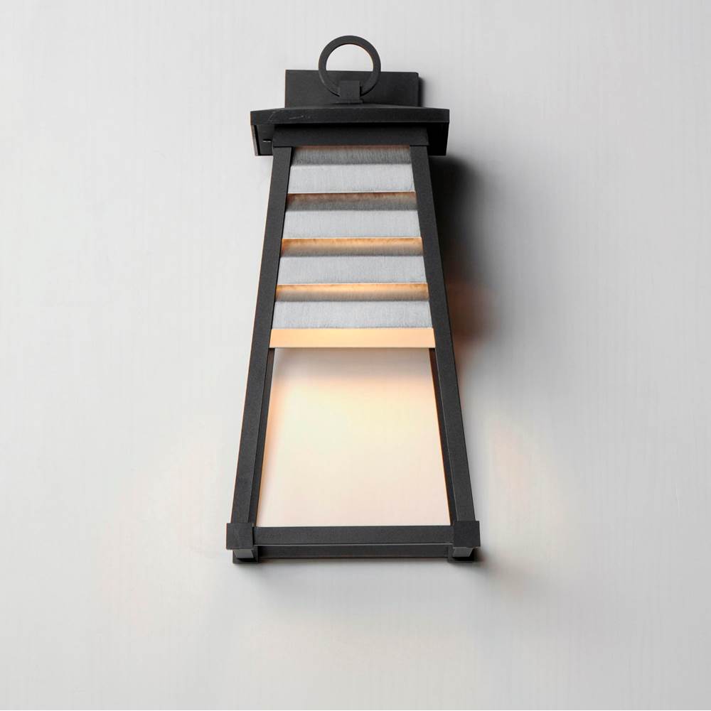 Maxim Lighting 40634WZBK Weathered Zinc,Black Shutters 1-light Medium Outdoor Wall Sconce Image 3